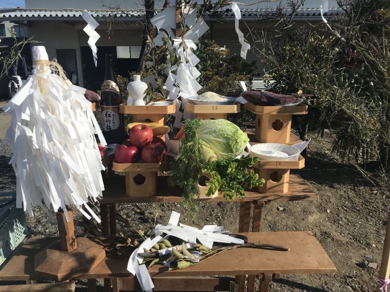 Ｉ様地鎮祭おめでとうございます。