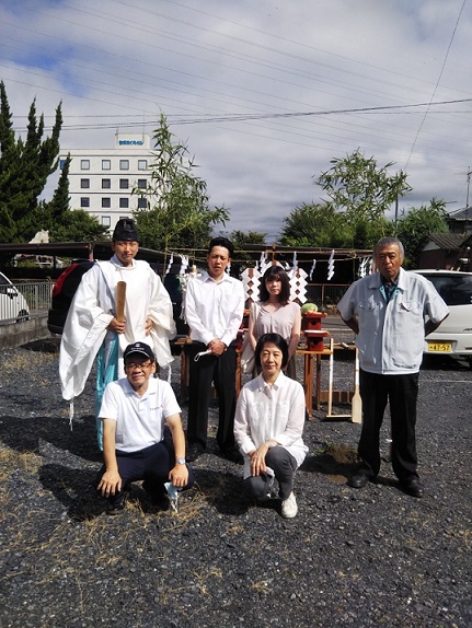 佐野市天神町Ｔ様地鎮祭おめでとうございます。