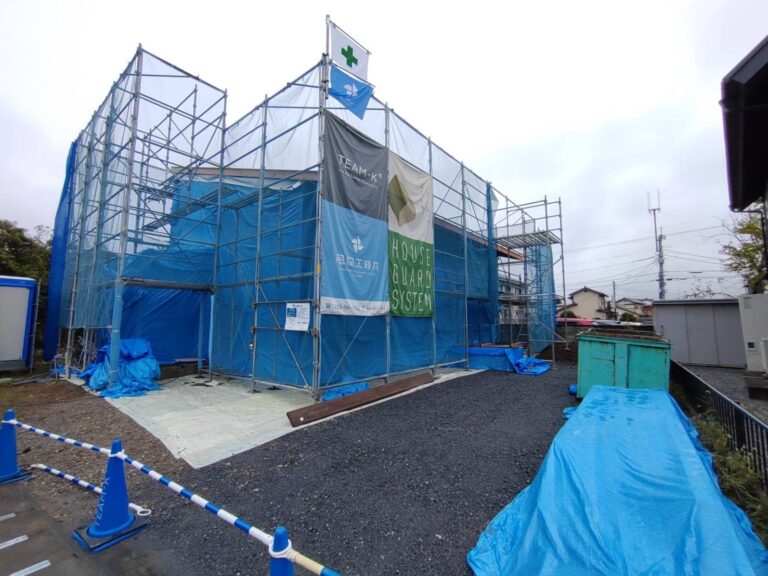 栃木市O様邸屋根工事が順調に進んでいます。