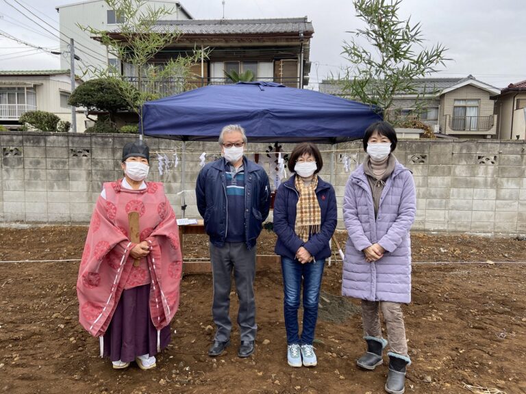 佐野市浅沼町S様地鎮祭おめでとうございます。