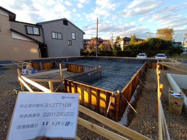 栃木市M様　鉄筋検査合格おめでとうございます。