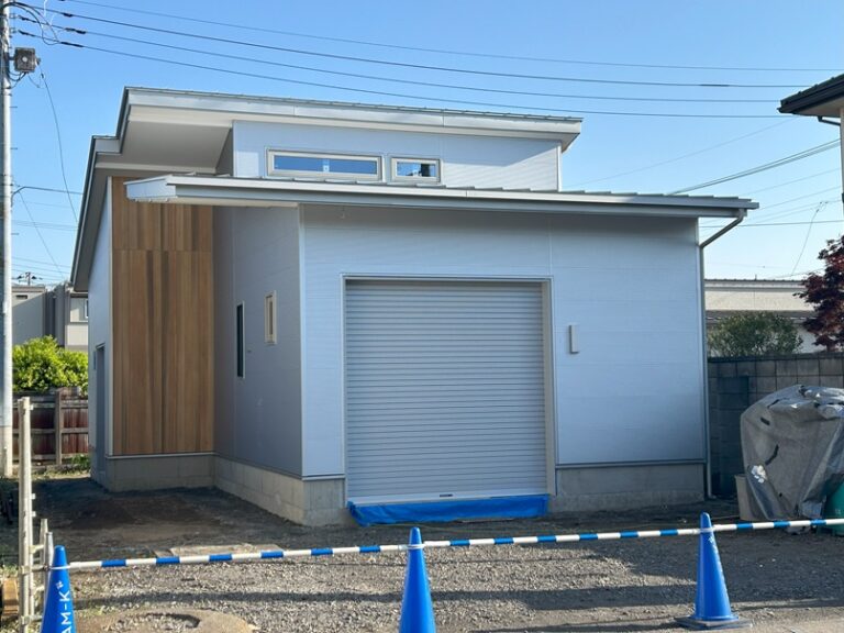 足場が解体されました