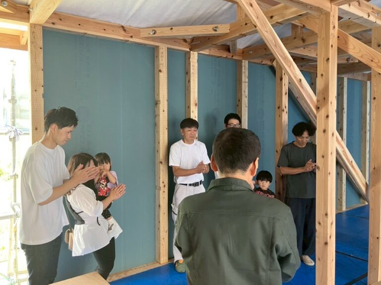 佐野市並木町　T様　上棟おめでとうございます🎊