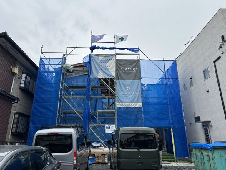 小山市K様　上棟おめでとうございます。