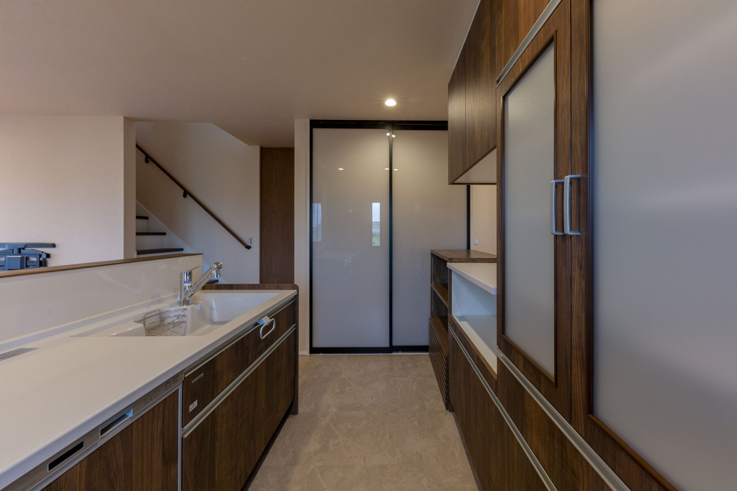 佐野市　二階建て注文住宅　キッチン