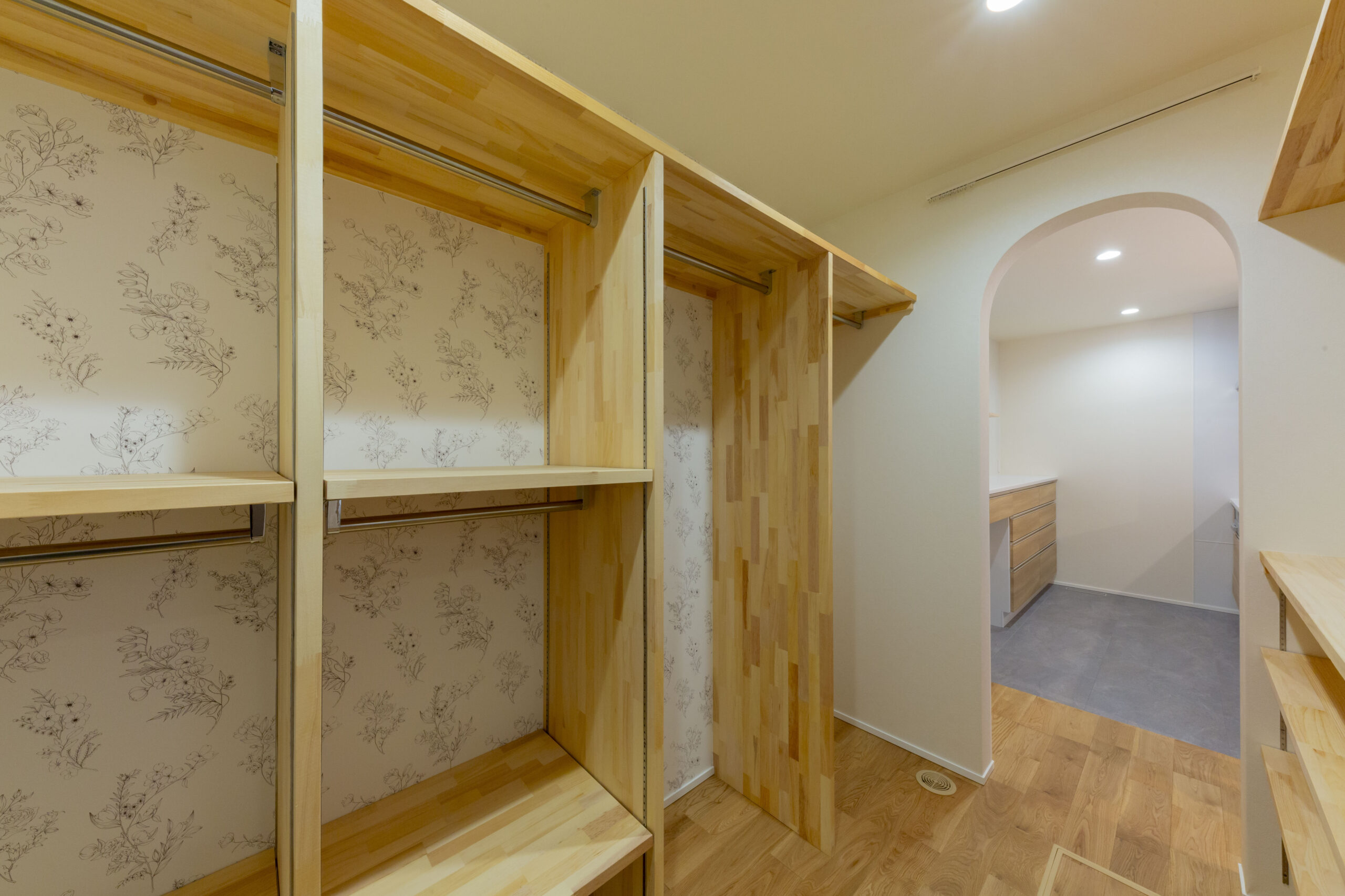 佐野市　平屋注文住宅　パントリー