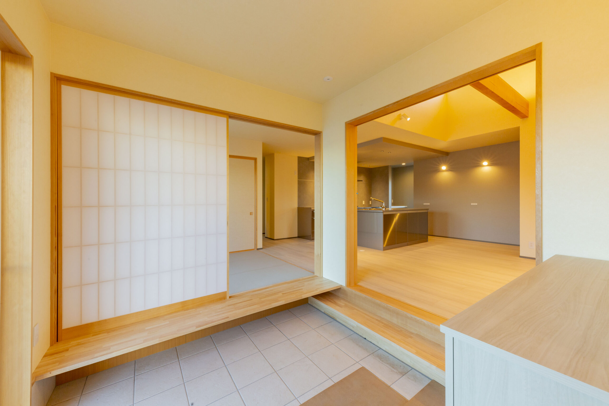 太田市 平屋注文住宅 玄関土間